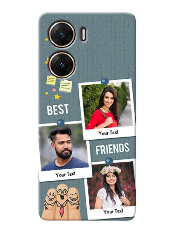 Custom Vivo V29e 5G Mobile Cases: Sticky Frames and Friendship Design