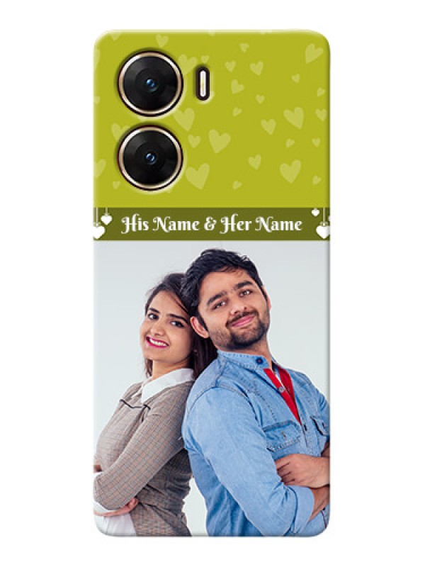 Custom Vivo V29e 5G custom mobile covers: You & Me Heart Design