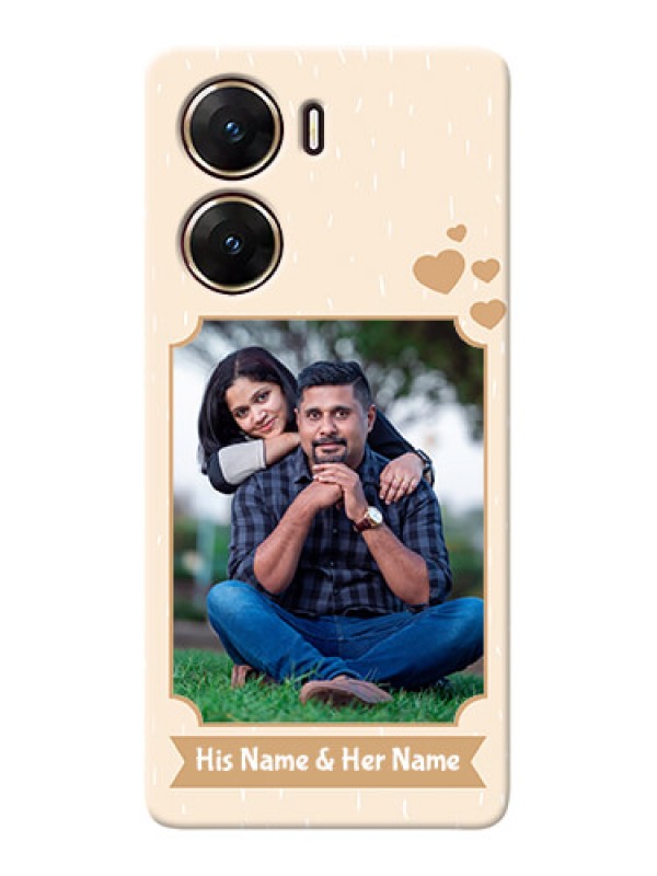 Custom Vivo V29e 5G mobile phone cases with confetti love design