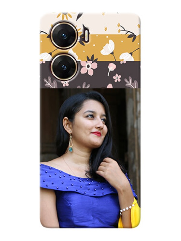 Custom Vivo V29e 5G mobile cases online: Stylish Floral Design