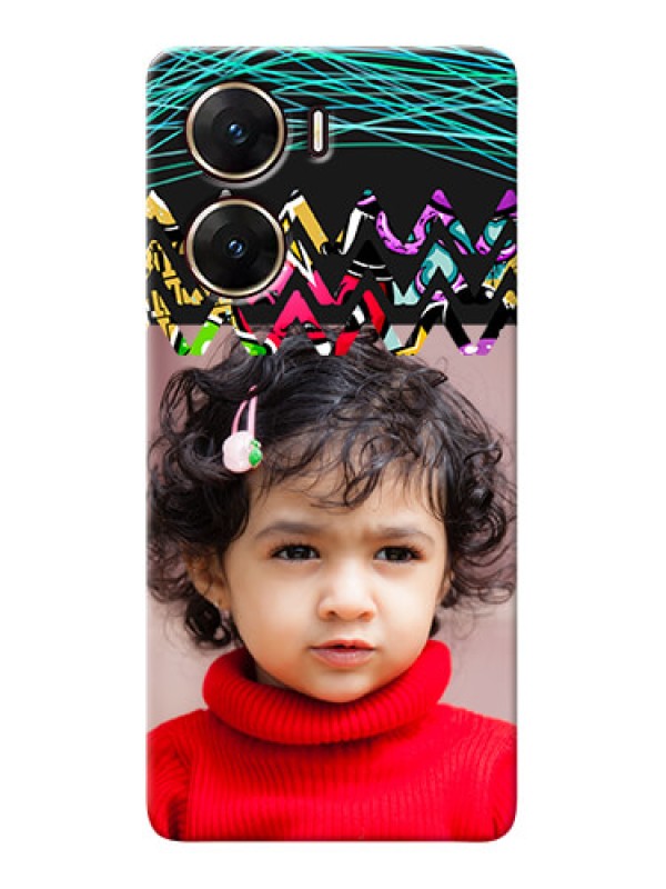 Custom Vivo V29e 5G personalized phone covers: Neon Abstract Design