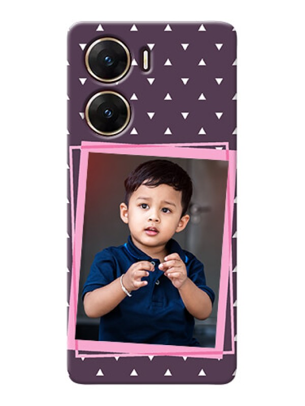 Custom Vivo V29e 5G Phone Cases: Triangle Pattern Dotted Design