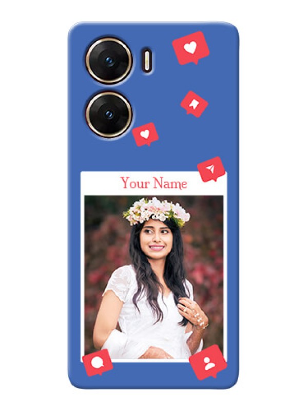 Custom Vivo V29e 5G Custom Phone Case with Like Share And Comment Design