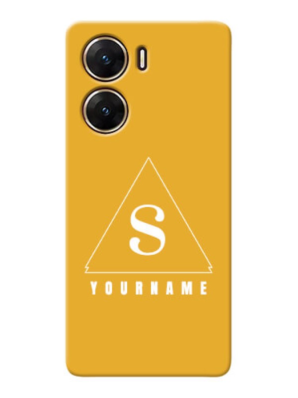 Custom Vivo V29e 5G Personalized Phone Case with simple triangle Design