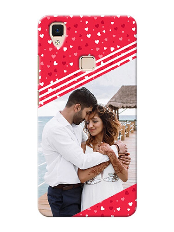 Custom Vivo V3 Valentines Gift Mobile Case Design