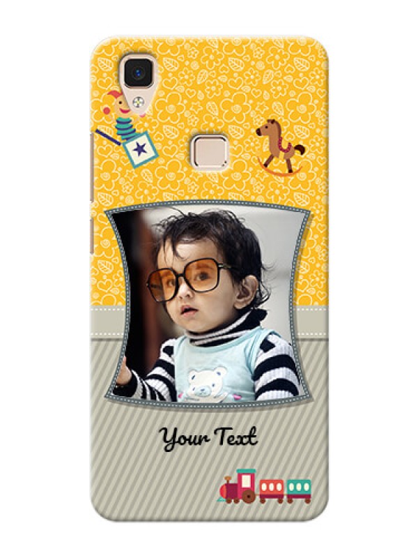 Custom Vivo V3 Baby Picture Upload Mobile Cover Design