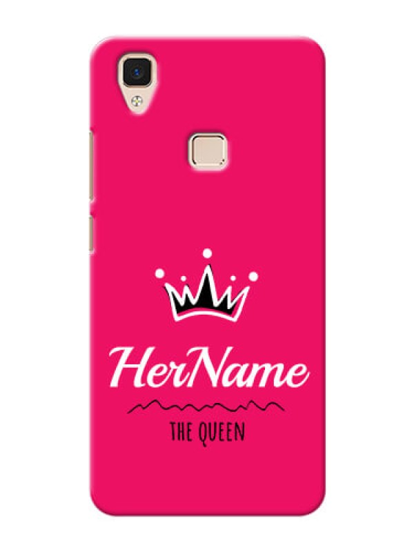 Custom Vivo V3 Queen Phone Case with Name