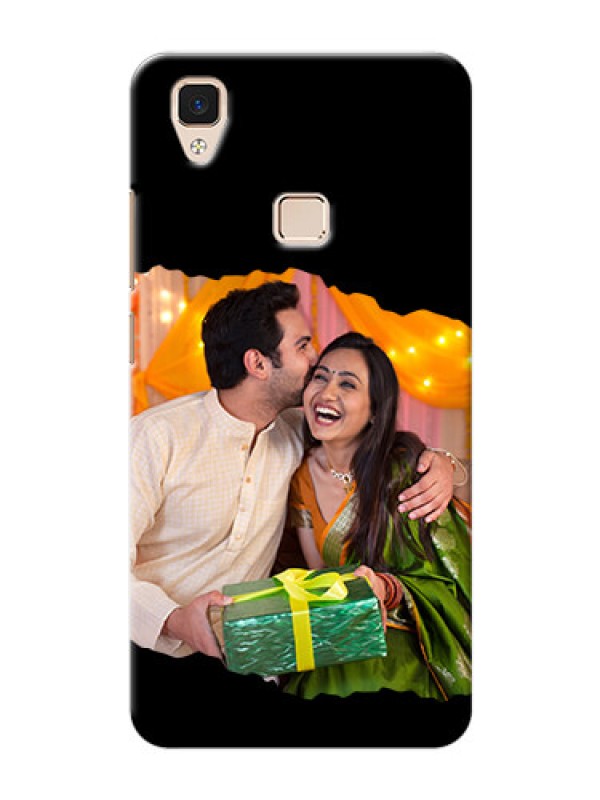 Custom Vivo V3 Custom Phone Covers: Tear-off Design