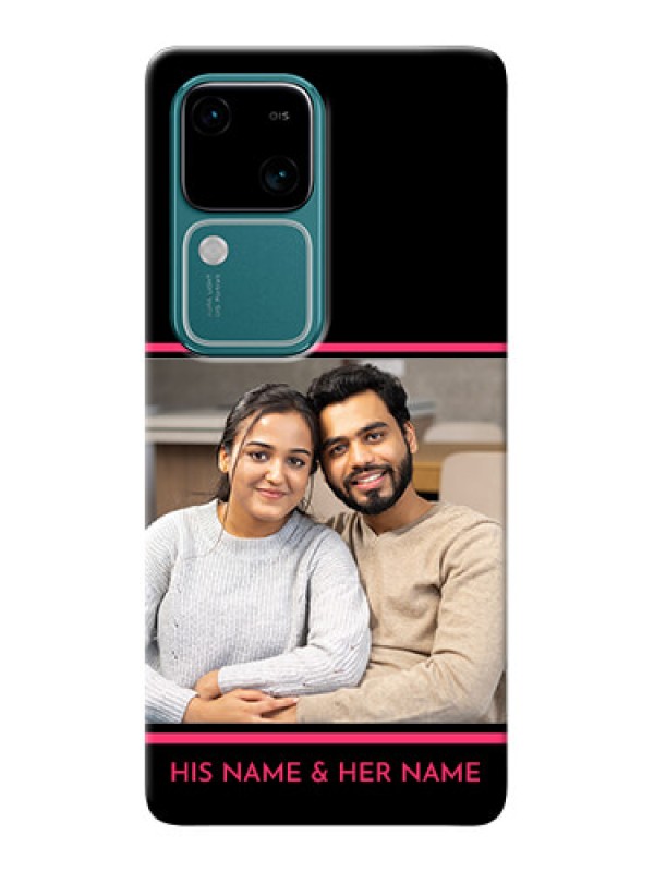 Custom Vivo V30 5G Mobile Covers With Add Text Design