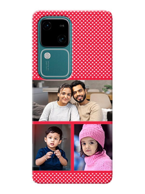 Custom Vivo V30 5G mobile back covers online: Bulk Pic Upload Design