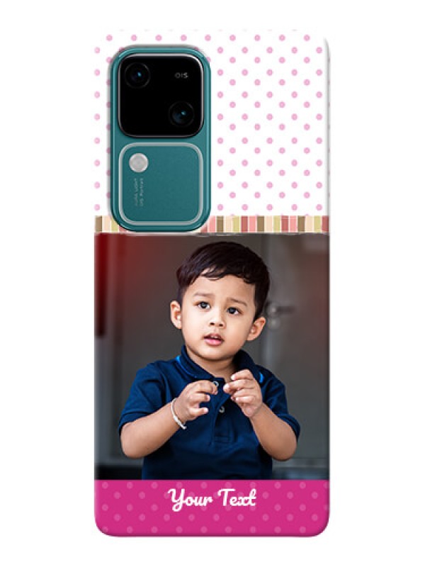 Custom Vivo V30 5G custom mobile cases: Cute Girls Cover Design