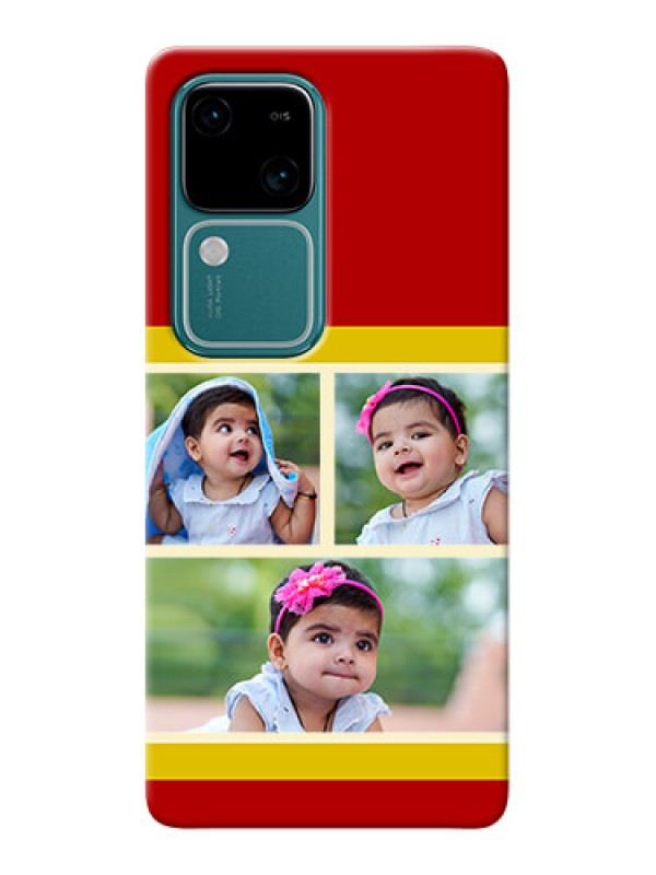 Custom Vivo V30 5G mobile phone cases: Multiple Pic Upload Design