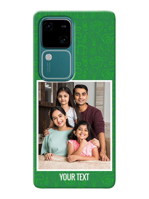 Custom Vivo V30 5G custom mobile covers: Picture Upload Design