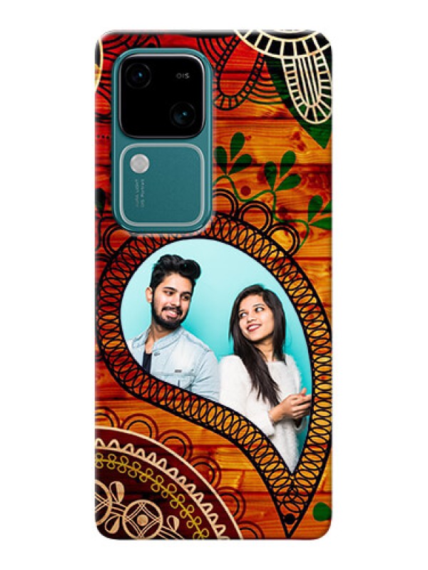 Custom Vivo V30 5G custom mobile cases: Abstract Colorful Design