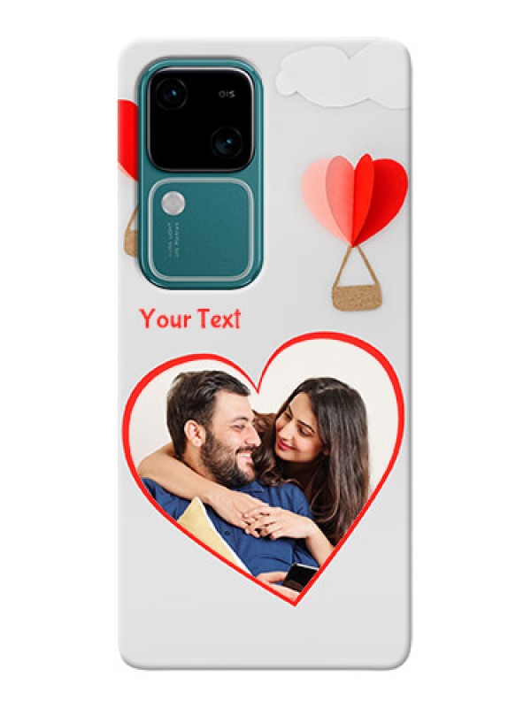 Custom Vivo V30 5G Phone Covers: Parachute Love Design