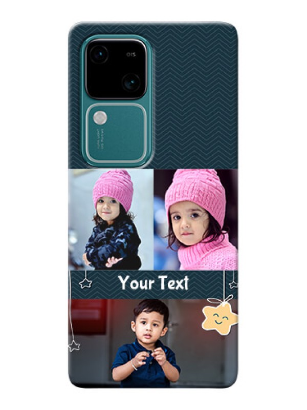 Custom Vivo V30 5G Mobile Back Covers Online: Hanging Stars Design