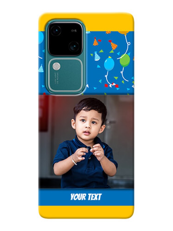 Custom Vivo V30 5G Mobile Back Covers Online: Birthday Wishes Design