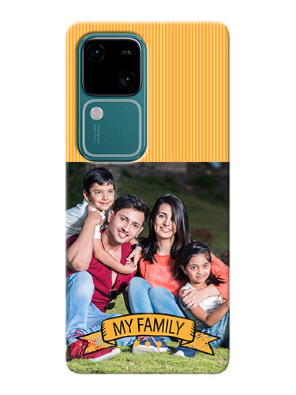 Custom Vivo V30 5G Personalized Mobile Cases: My Family Design