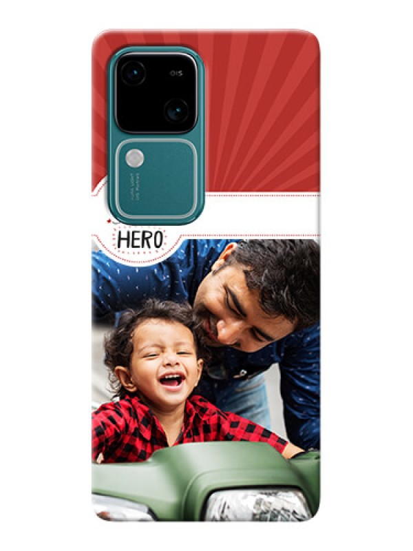 Custom Vivo V30 5G custom mobile phone cases: My Dad Hero Design