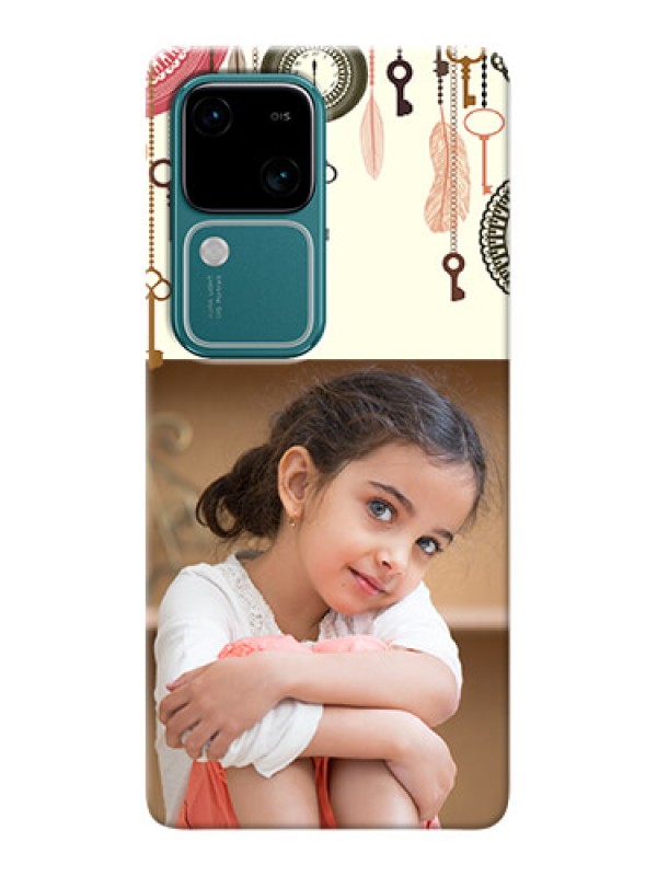 Custom Vivo V30 5G Phone Back Covers: Boho Style Design