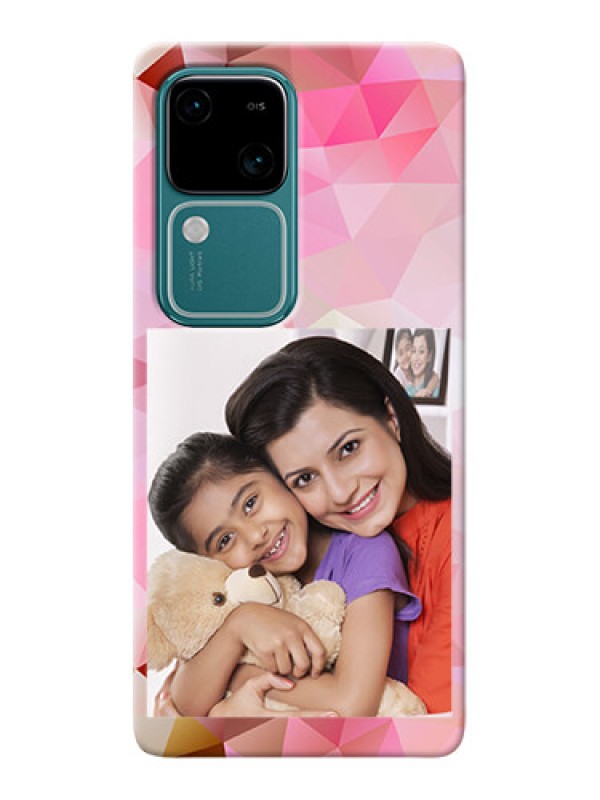 Custom Vivo V30 5G Personalized Phone Covers: Abstract Triangle Design