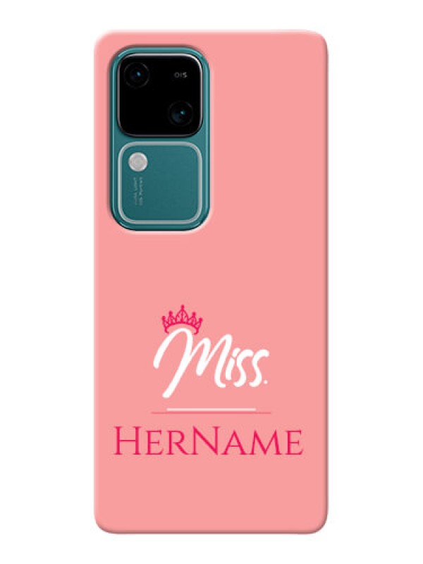 Custom Vivo V30 5G Custom Phone Case Mrs with Name