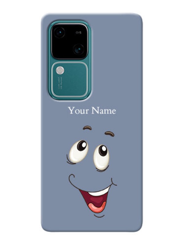 Custom Vivo V30 5G Photo Printing on Case with Laughing Cartoon Face Design