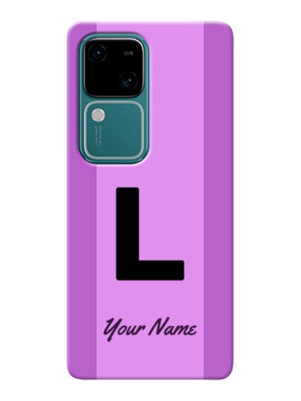 Custom Vivo V30 5G Custom Phone Case with Tricolor custom text Design