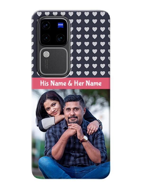 Custom Vivo V30 Pro 5G Custom Mobile Case with Love Symbols Design