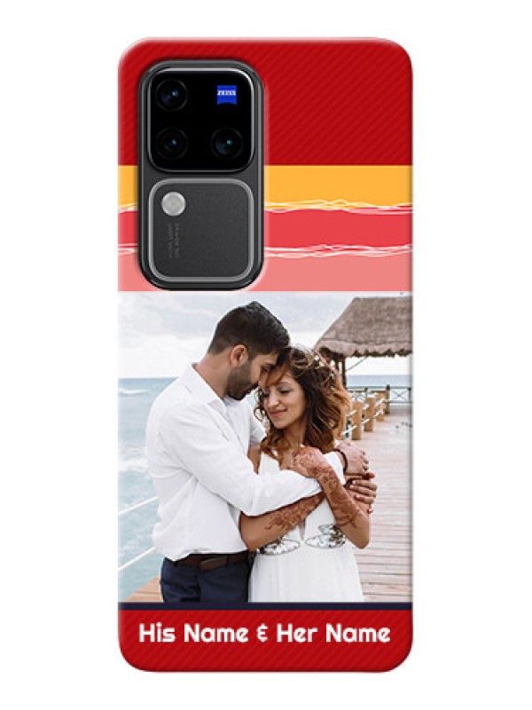 Custom Vivo V30 Pro 5G custom mobile phone covers: Colorful Case Design