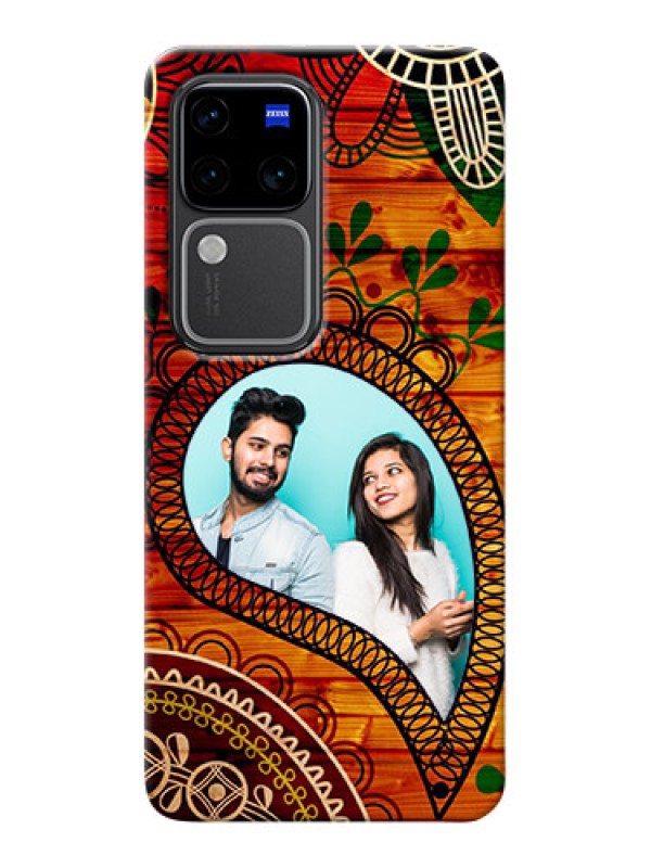 Custom Vivo V30 Pro 5G custom mobile cases: Abstract Colorful Design