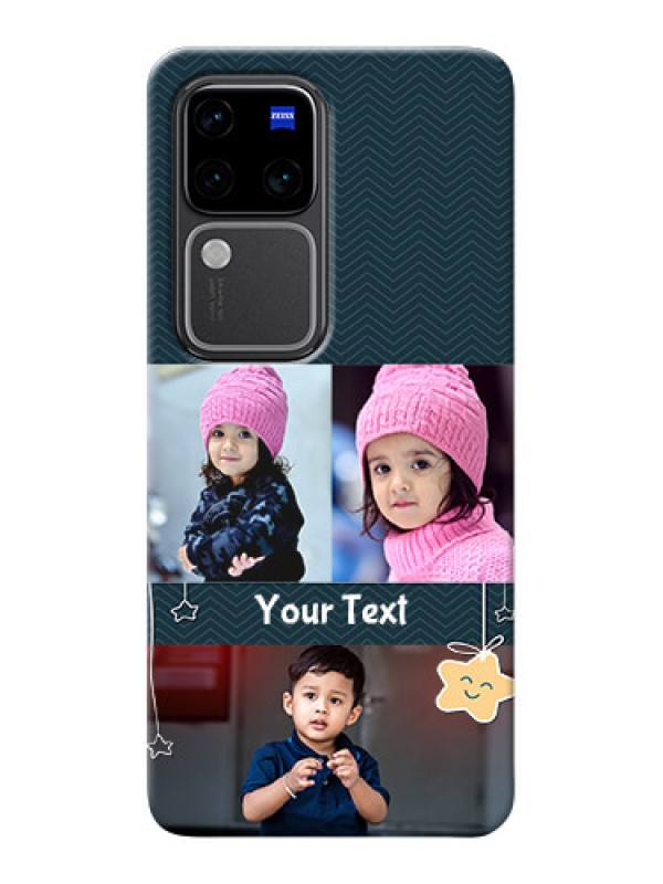 Custom Vivo V30 Pro 5G Mobile Back Covers Online: Hanging Stars Design