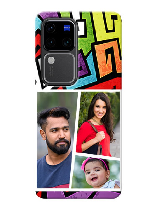 Custom Vivo V30 Pro 5G Personalized Mobile Cases: graffiti pattern Design