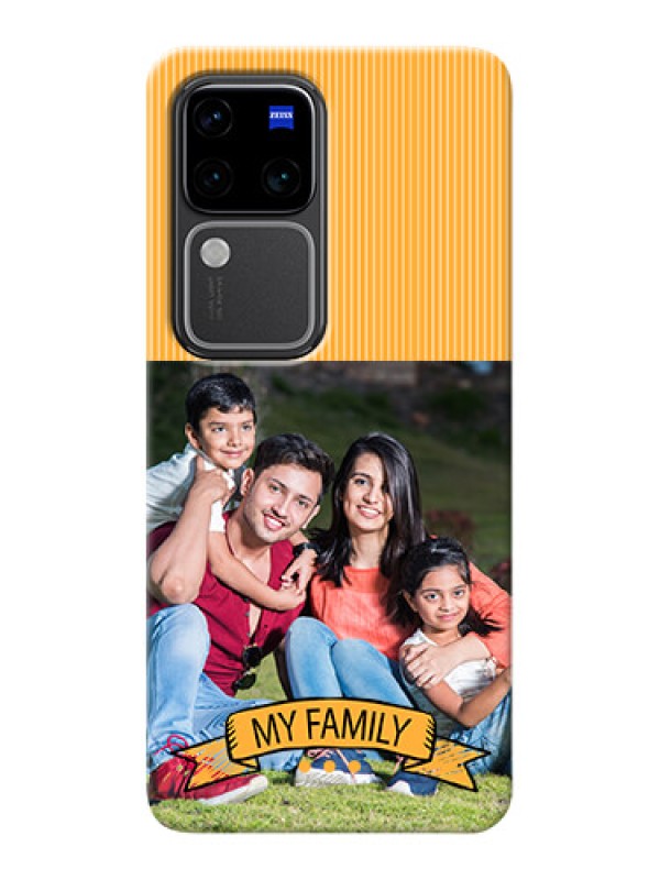 Custom Vivo V30 Pro 5G Personalized Mobile Cases: My Family Design