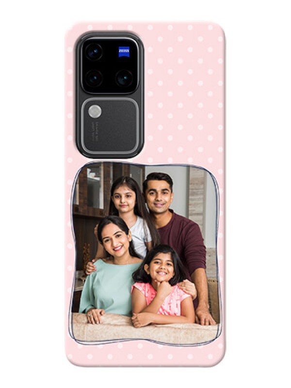 Custom Vivo V30 Pro 5G Personalized Phone Cases: Family with Dots Design