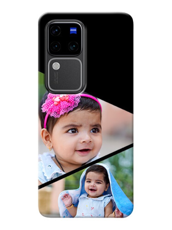 Custom Vivo V30 Pro 5G mobile back covers online: Semi Cut Design