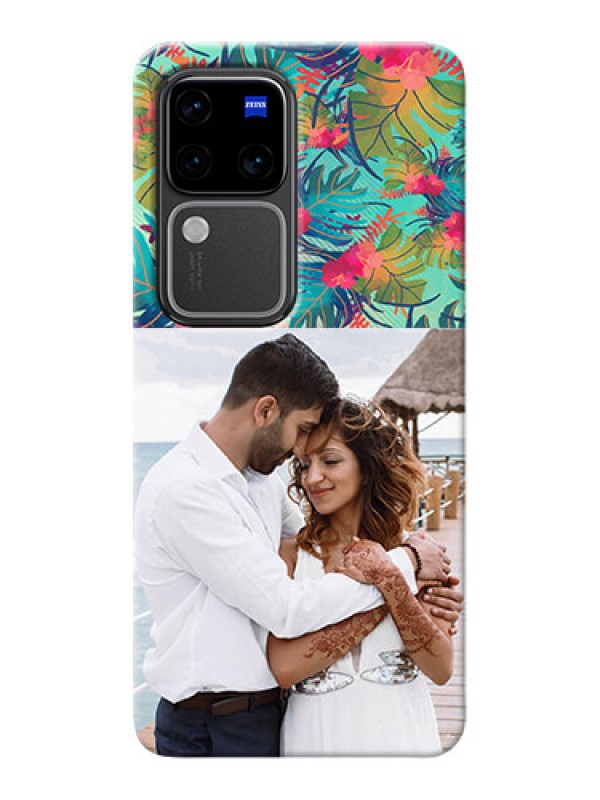 Custom Vivo V30 Pro 5G Personalized Phone Cases: Watercolor Floral Design