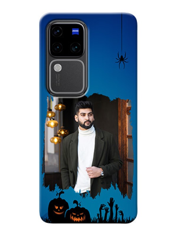 Custom Vivo V30 Pro 5G mobile cases online with pro Halloween design