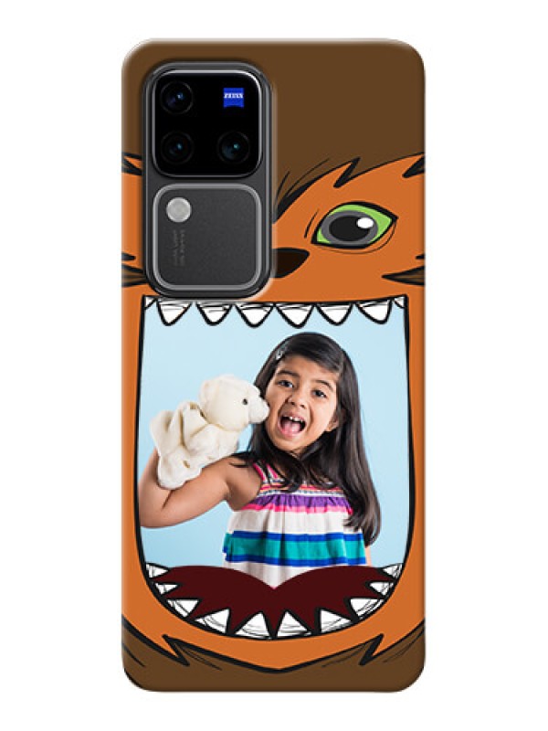 Custom Vivo V30 Pro 5G Phone Covers: Owl Monster Back Case Design