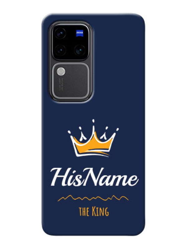 Custom Vivo V30 Pro 5G King Phone Case with Name