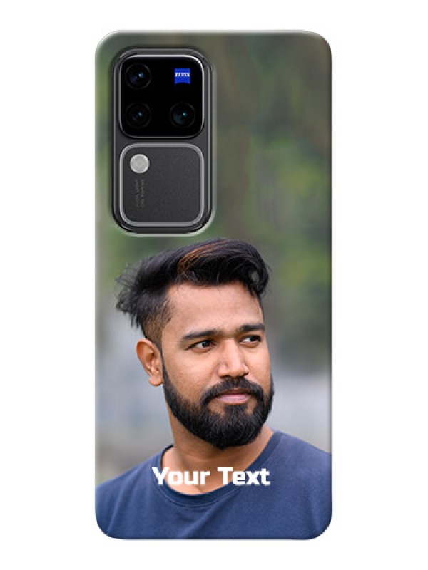 Custom Vivo V30 Pro 5G Mobile Cover: Photo with Text