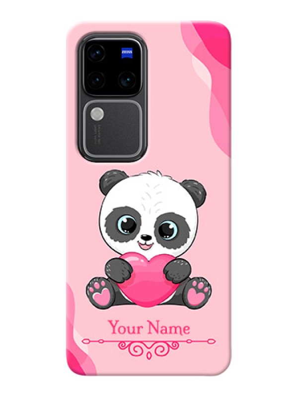 Custom Vivo V30 Pro 5G Custom Mobile Case with Cute Panda Design