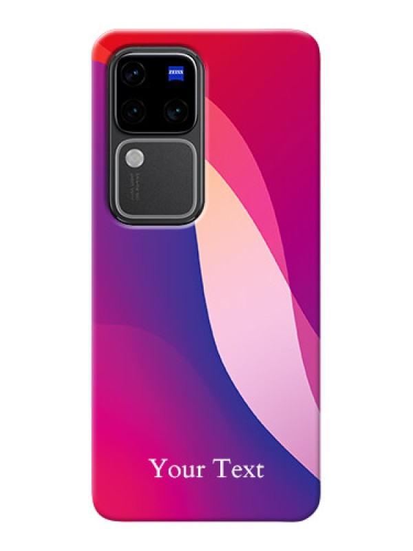 Custom Vivo V30 Pro 5G Personalized Phone Case with Digital abstract Overlap Design