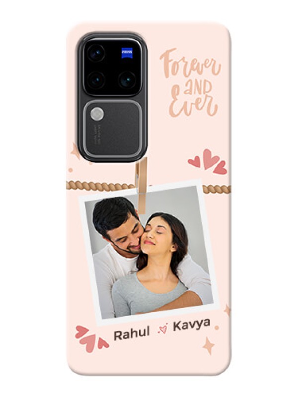 Custom Vivo V30 Pro 5G Custom Phone Case with Forever and ever love Design
