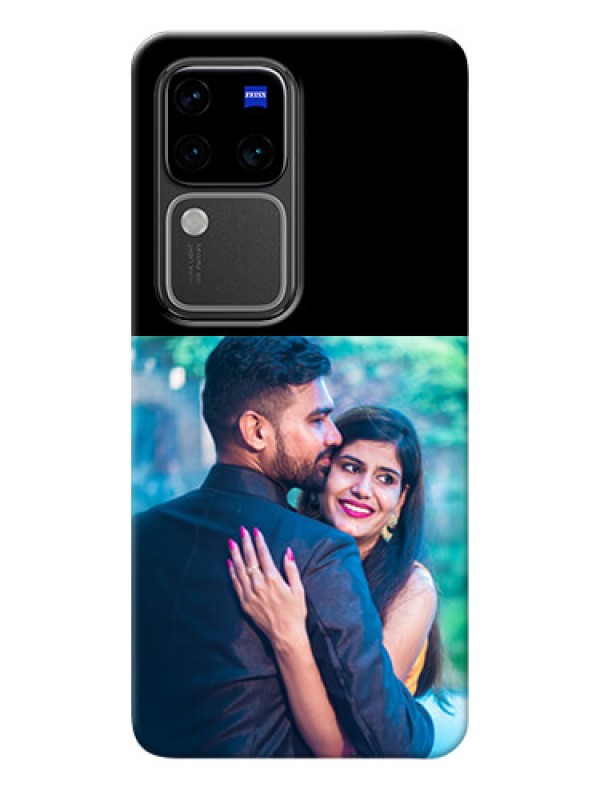 Custom Vivo V30 Pro 5G Custom Hard Phone Case - Upload Full Picture With Custom Color Design