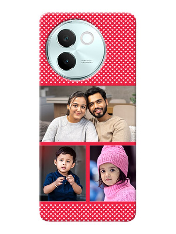 Custom Vivo V30E 5G mobile back covers online: Bulk Pic Upload Design