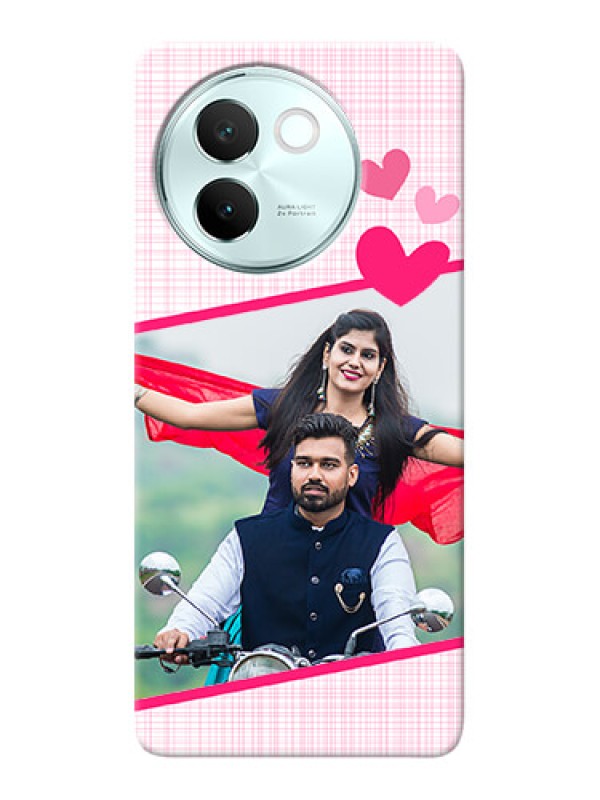 Custom Vivo V30E 5G Personalised Phone Cases: Love Shape Heart Design