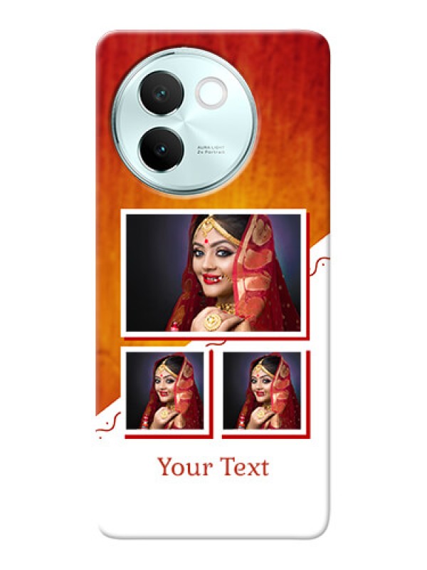 Custom Vivo V30E 5G Personalised Phone Cases: Wedding Memories Design