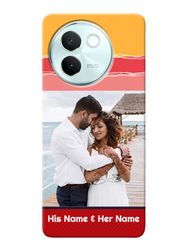 Custom Vivo V30E 5G custom mobile phone covers: Colorful Case Design