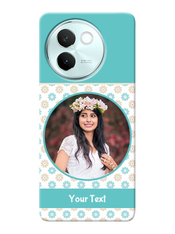 Custom Vivo V30E 5G Custom Mobile Back Covers: Beautiful Flowers Design